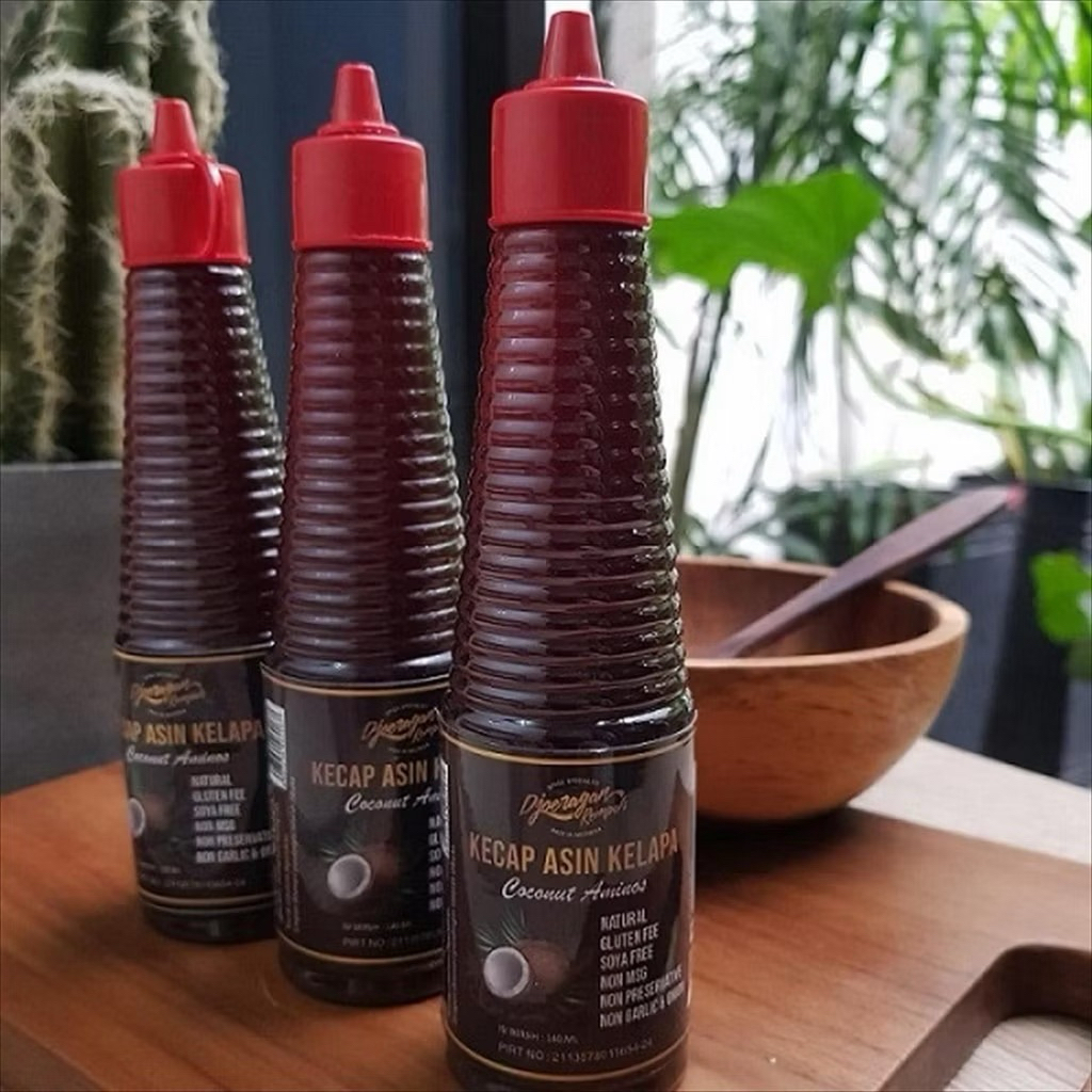 

Djoeragan rempah kecap asin kelapa 140ml (coconut aminos)