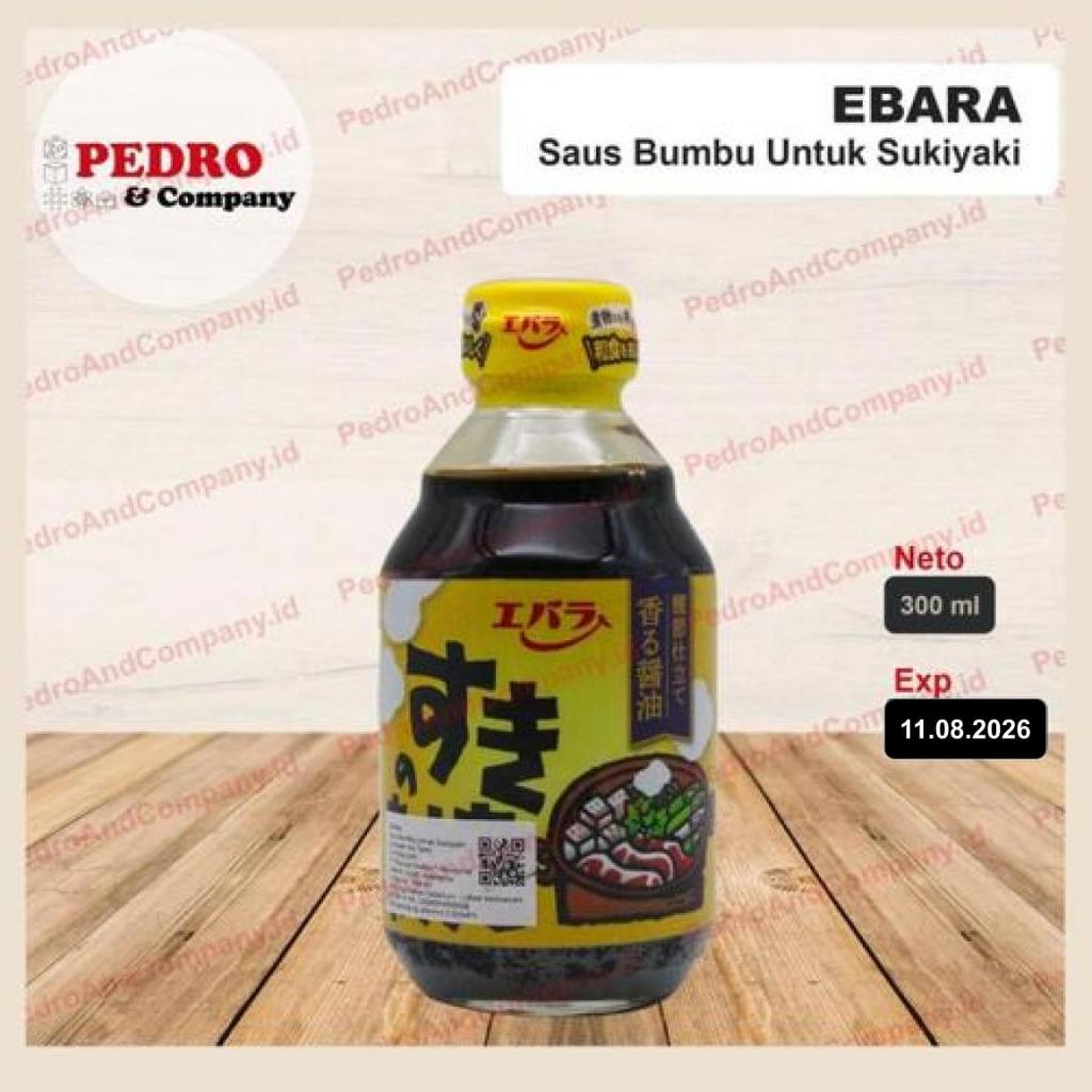 

Ebara sukiyaki 300 ml - saus sukiyaki sauce no tare - jepang