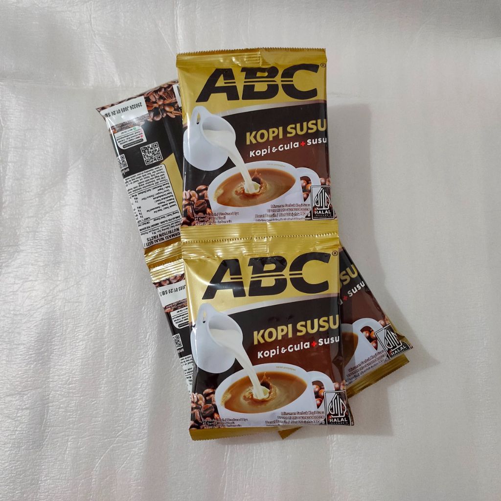 

Kopi ABC Susu 10 Sachet 30gr