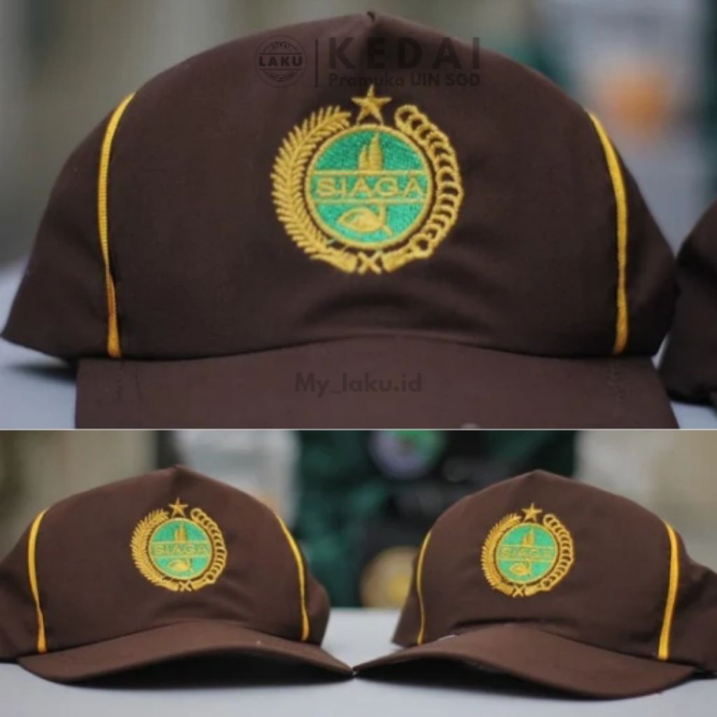 Topi Pramuka siaga/ topi Pramuka SD putri