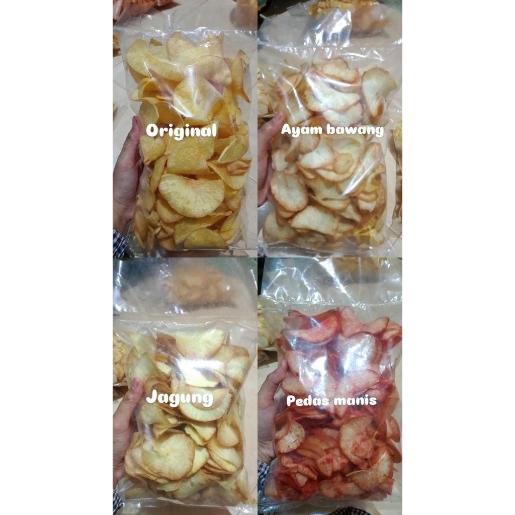 

keripik singkong rasa - isi 250 gram