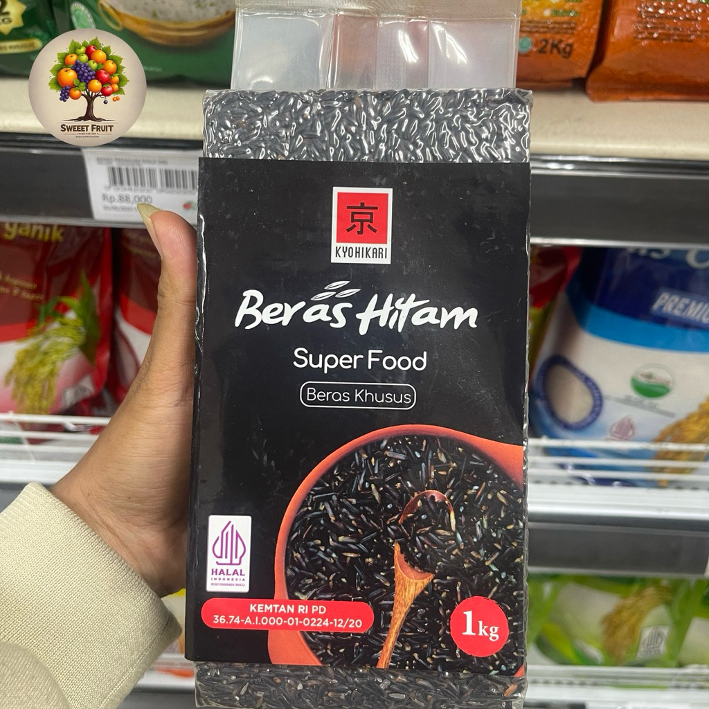 

Beras Hitam Organik | Beras KyoHikari | Beras Super Food 1 kg