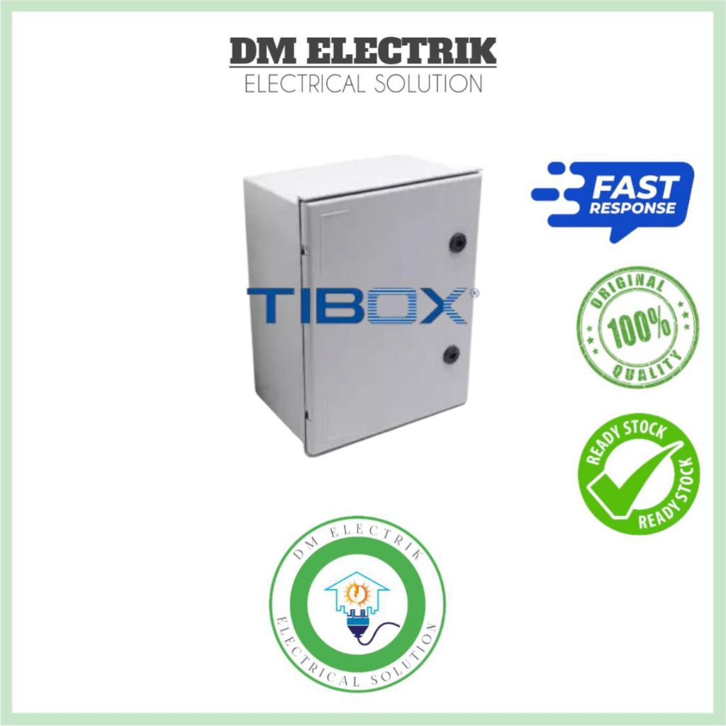 Box Panel Fiber Glass 300x400x200mm TIBOX/ Box Polyester