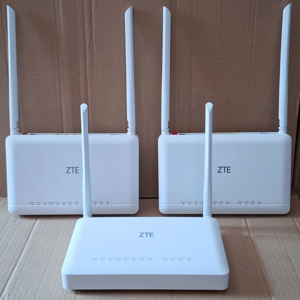 ONT ZTE F670L + ADAPTOR