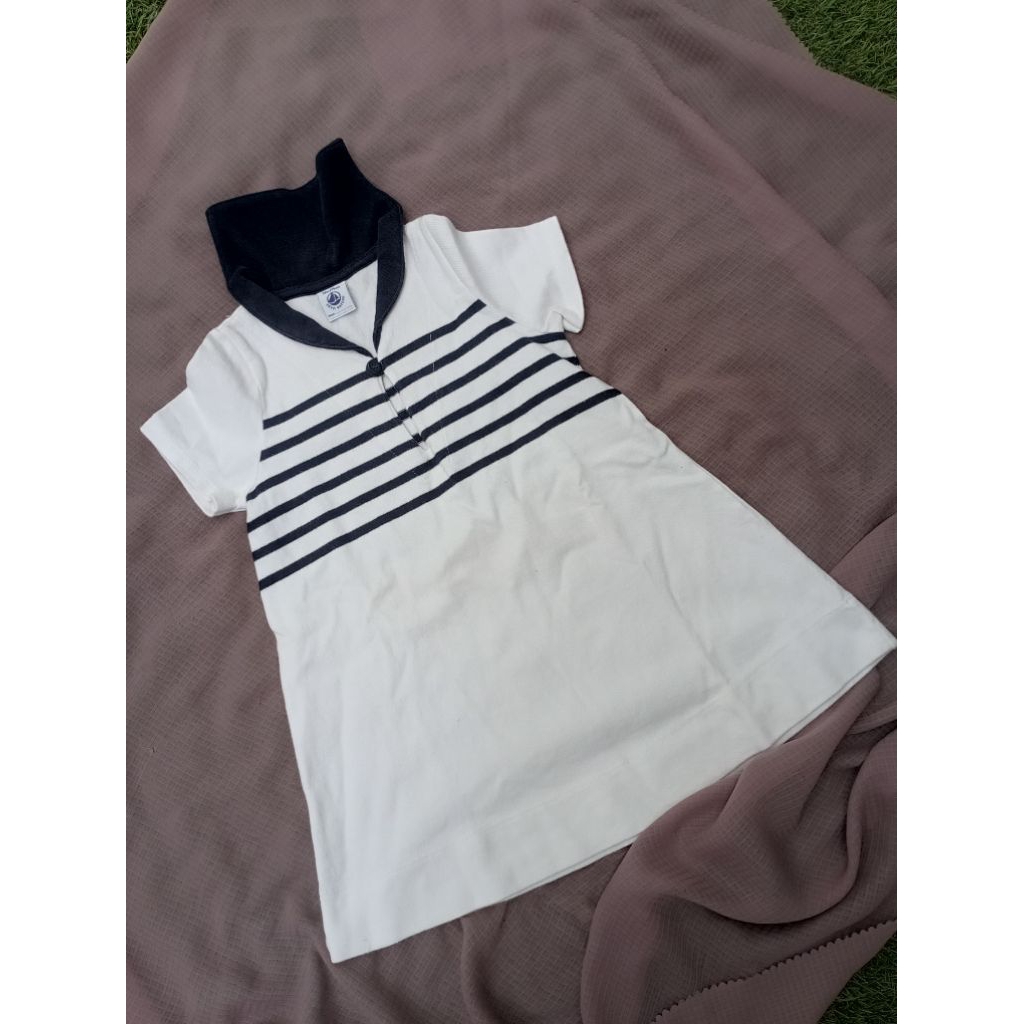 PETIT BATEAU/DRESS ANAK/SHIRT/PRELOVED
