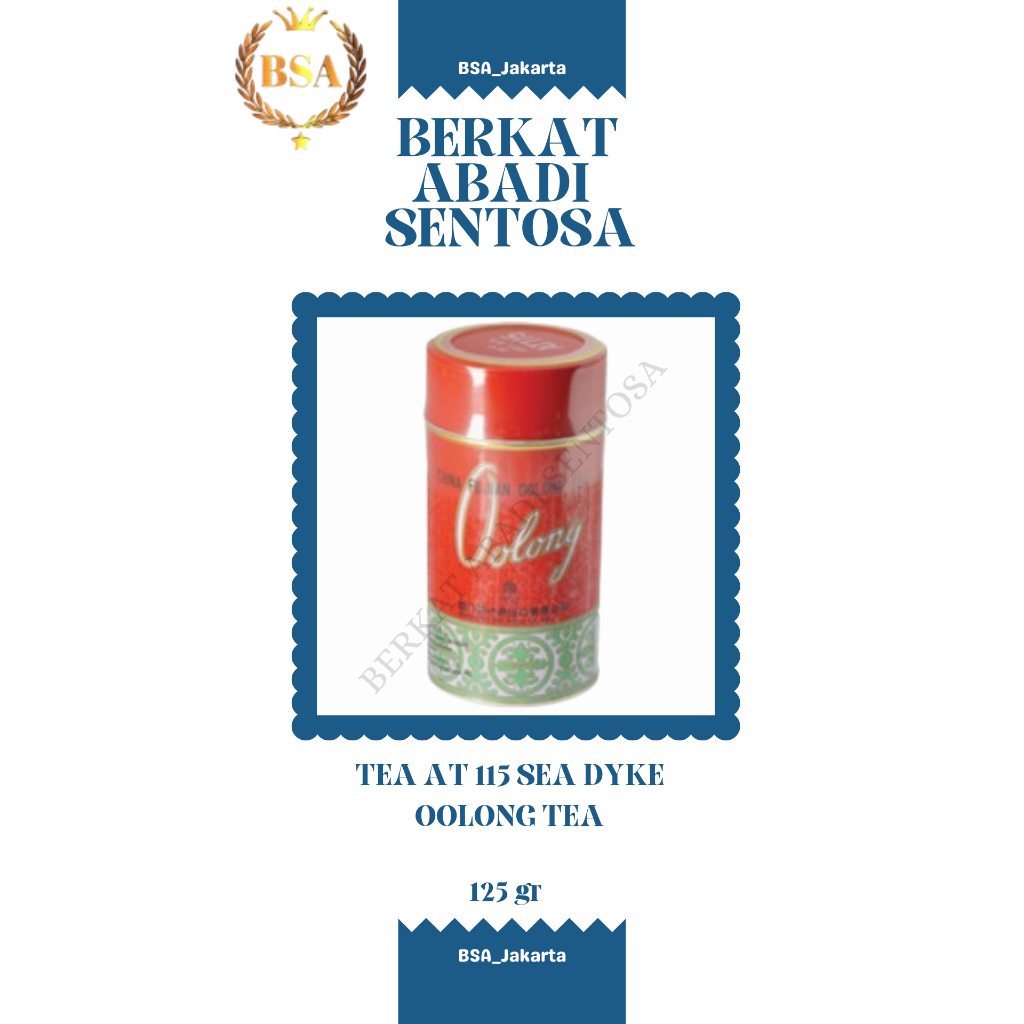 

TEA AT 115 SEA DYKE OOLONG TEA 20 PCS x 2 BOX (125 GR)