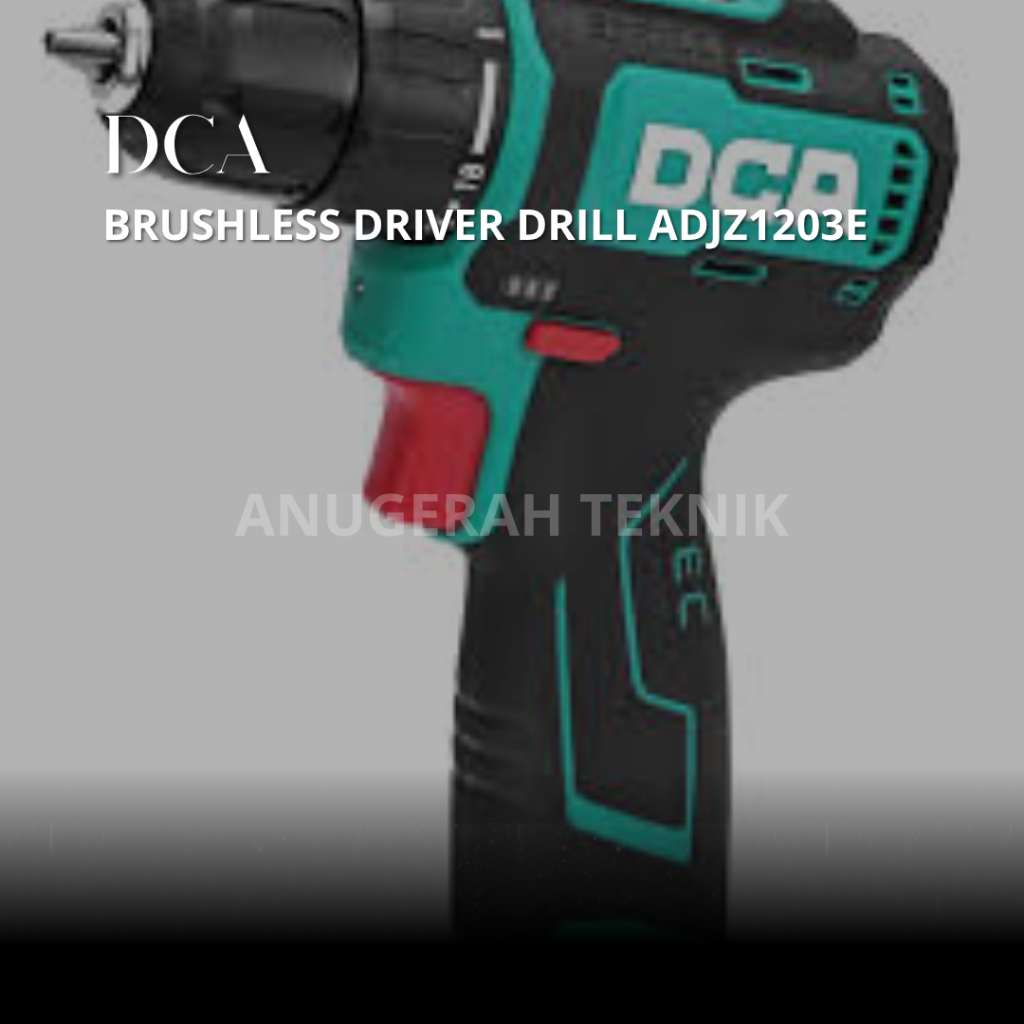 DCA - BRUSHLESS DRIVER DRILL / MESIN BOR BATERAI ADJZ1203E