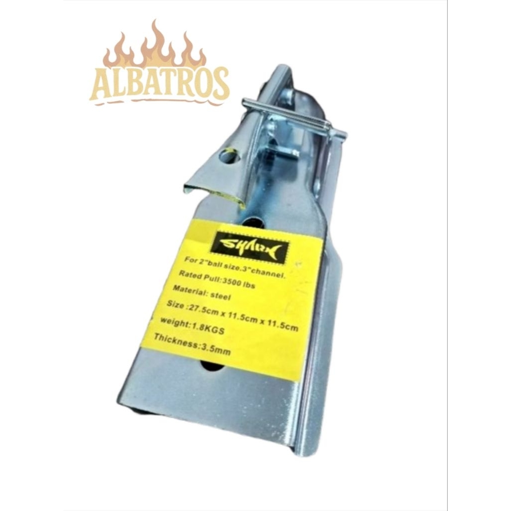 TRAILER COUPLER ANHANG UNTUK BOLA BALL TOWING 2" OFFROAD 4x4