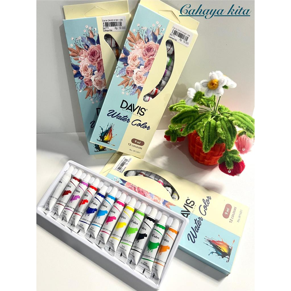 

Cat Air Davis water color 9ml , 12 warna / Cat air /