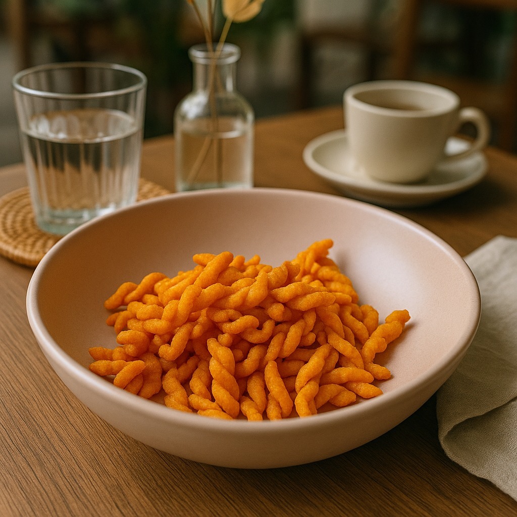 

Makaroni Spiral / Macaroni Spiral Pedas / Cemilan Gurih / Snak Kiloan