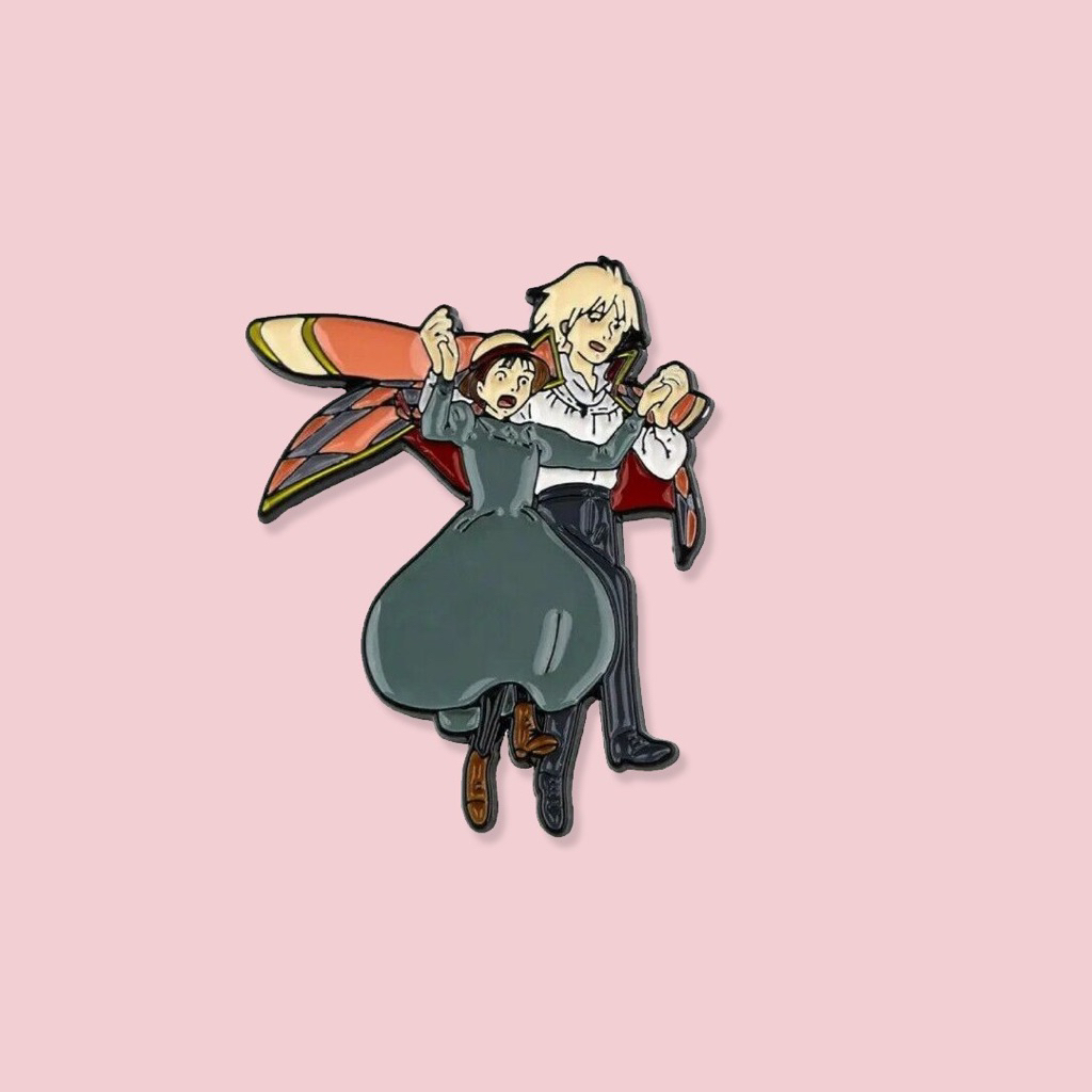 Howl's moving castle - Howl and Sophie - Enamel pin