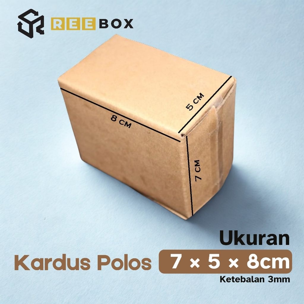 

Kardus Box Packing 7x5x8