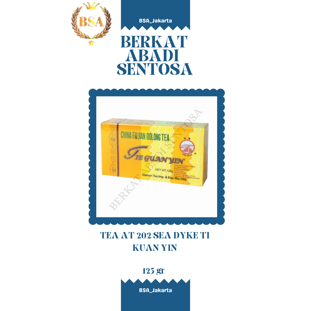 

TEA AT 202 SEA DYKE TI KUAN YIN (125 GR)