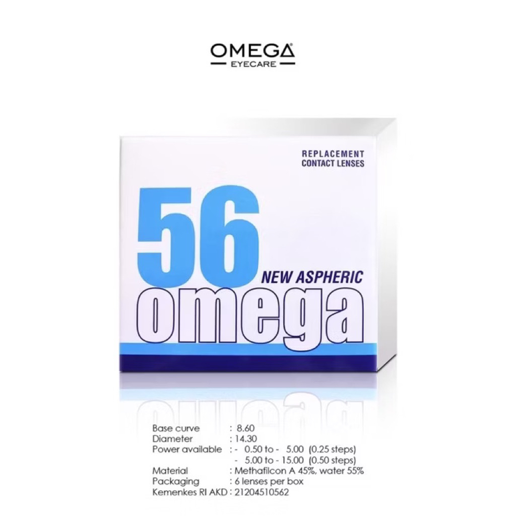 Softlens Bening omega 56 clear