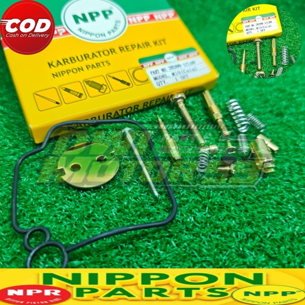 SPUYER KIT REPARKIT PARKIT PLUS KOIN KARBU KARBURATOR MIO SPORTY SMILE SOUL FINO ASLI NPP ORIGINAL N