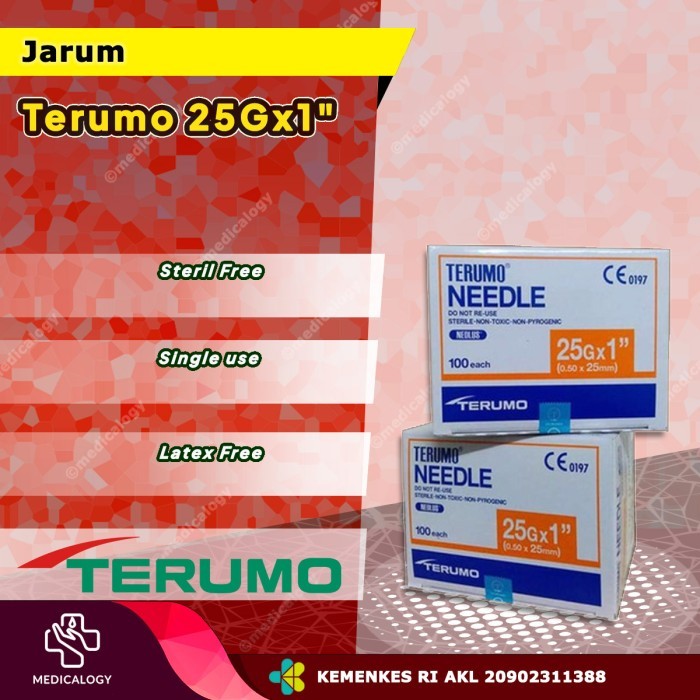 Terumo Needle 25G