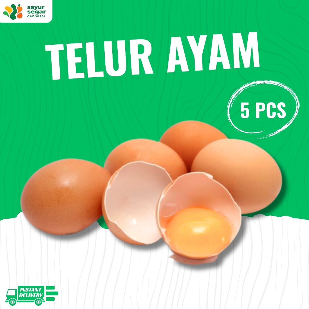 

Telur Ayam 5 pcs - Sayur Segar Denpasar