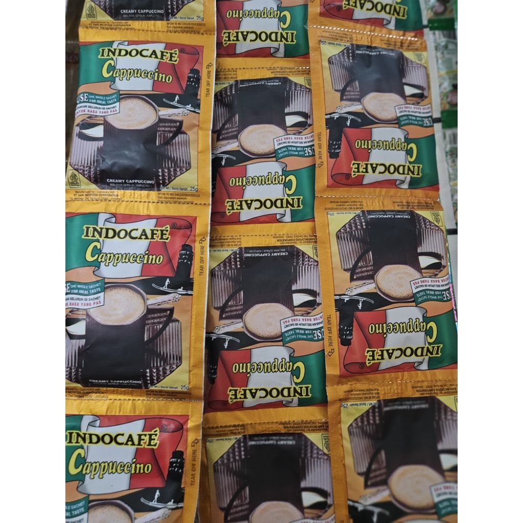 

INDOCAFE CAPPUCINO isi 10 Sachet