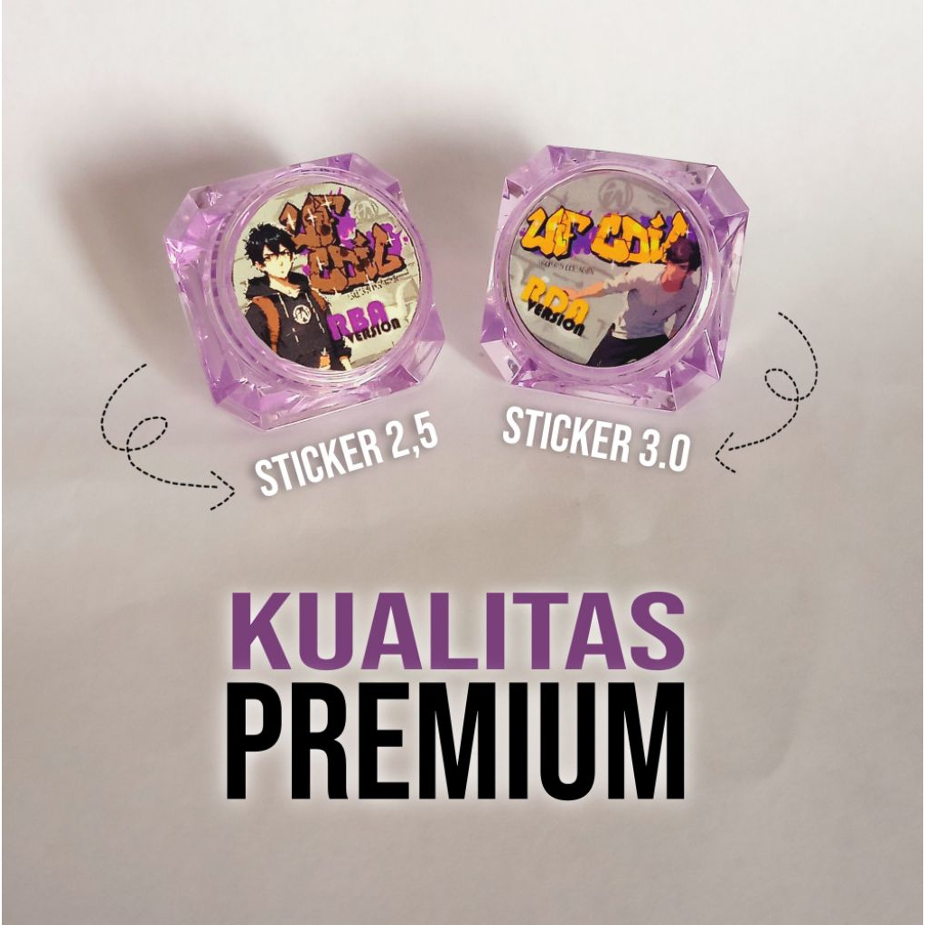 

POT CREAM ISI 2 FREE STICKER VINYL PREMIUM