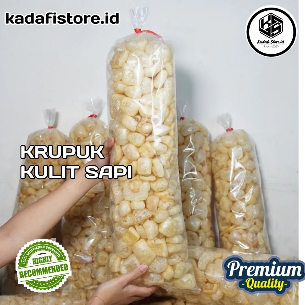 

1 ( Ball) Krupuk Kulit Sapi Original / krupuk kulit sapi / krupuk kulit sapi asin gurih / krupuk kulit premium.