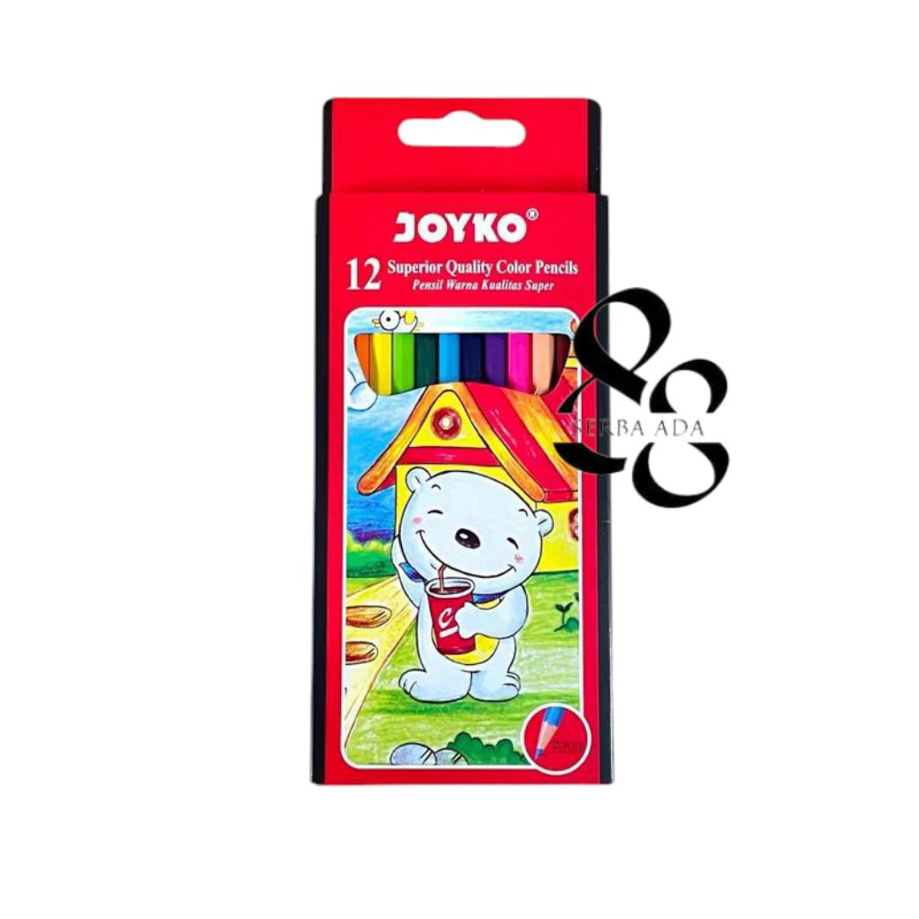 

Pensil Warna Panjang Joyko Color Pencil 12 Warna