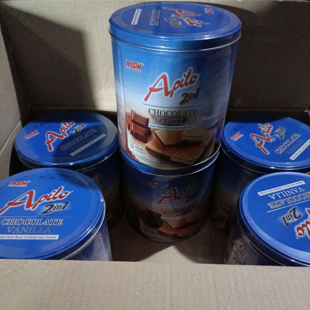 

APILO 2IN1 CHOCO&VANILA KALENG 290GR