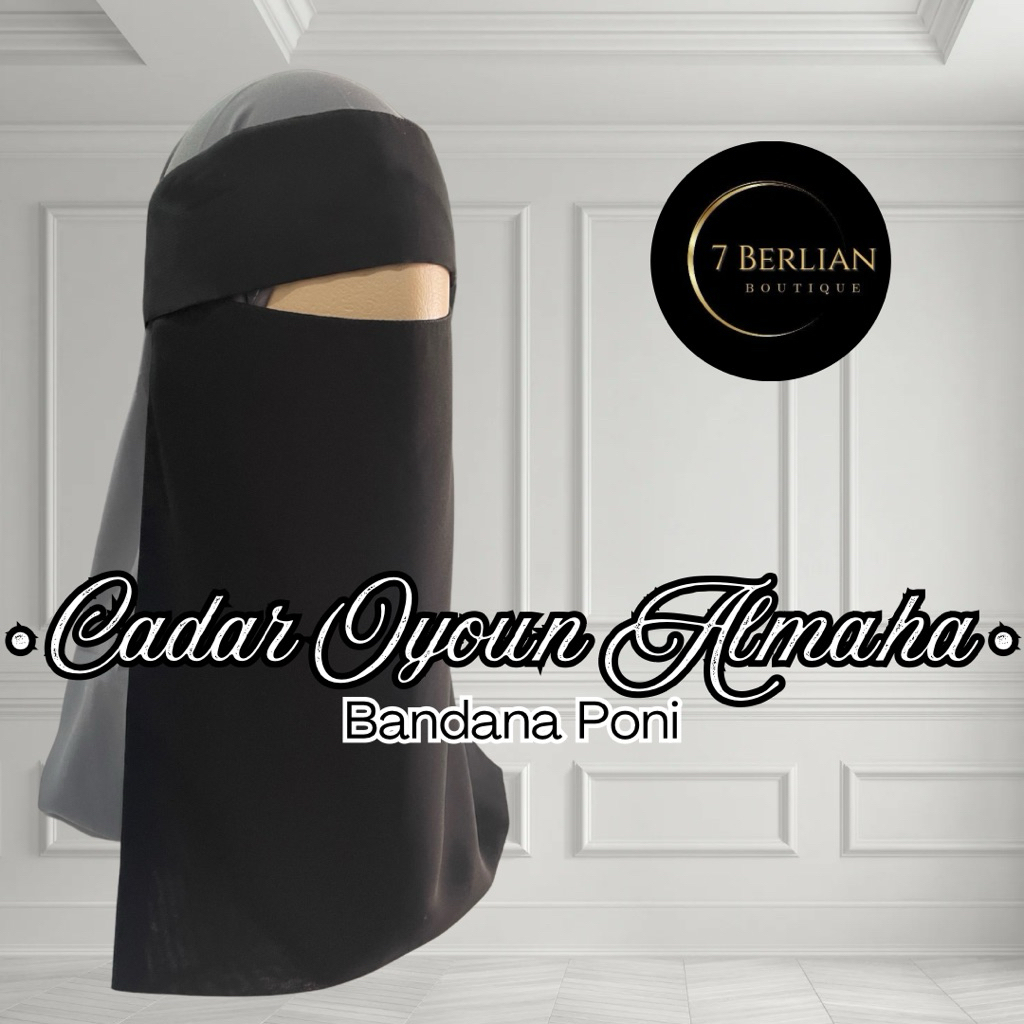 Cadar Niqab Oyoun Almaha ORIGINAL 100% Saudi