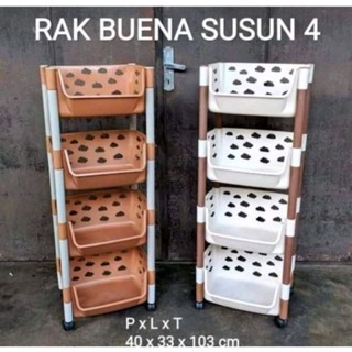 rak salon/rak susun/rak rodong roda/rak salon buena 2505