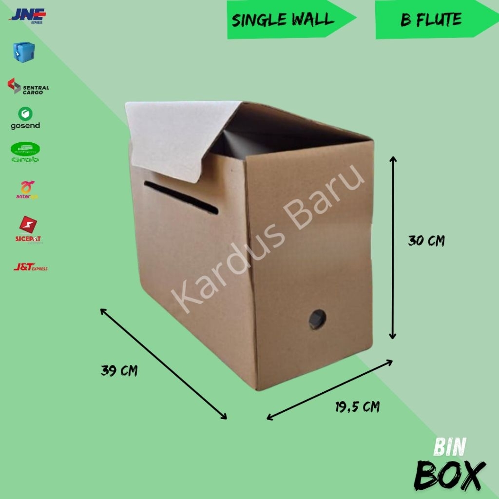 

Dus Arsip / Box file / Kardus Dokumen / Bin Box Tutup Ukuran 39x19,5x30 cm