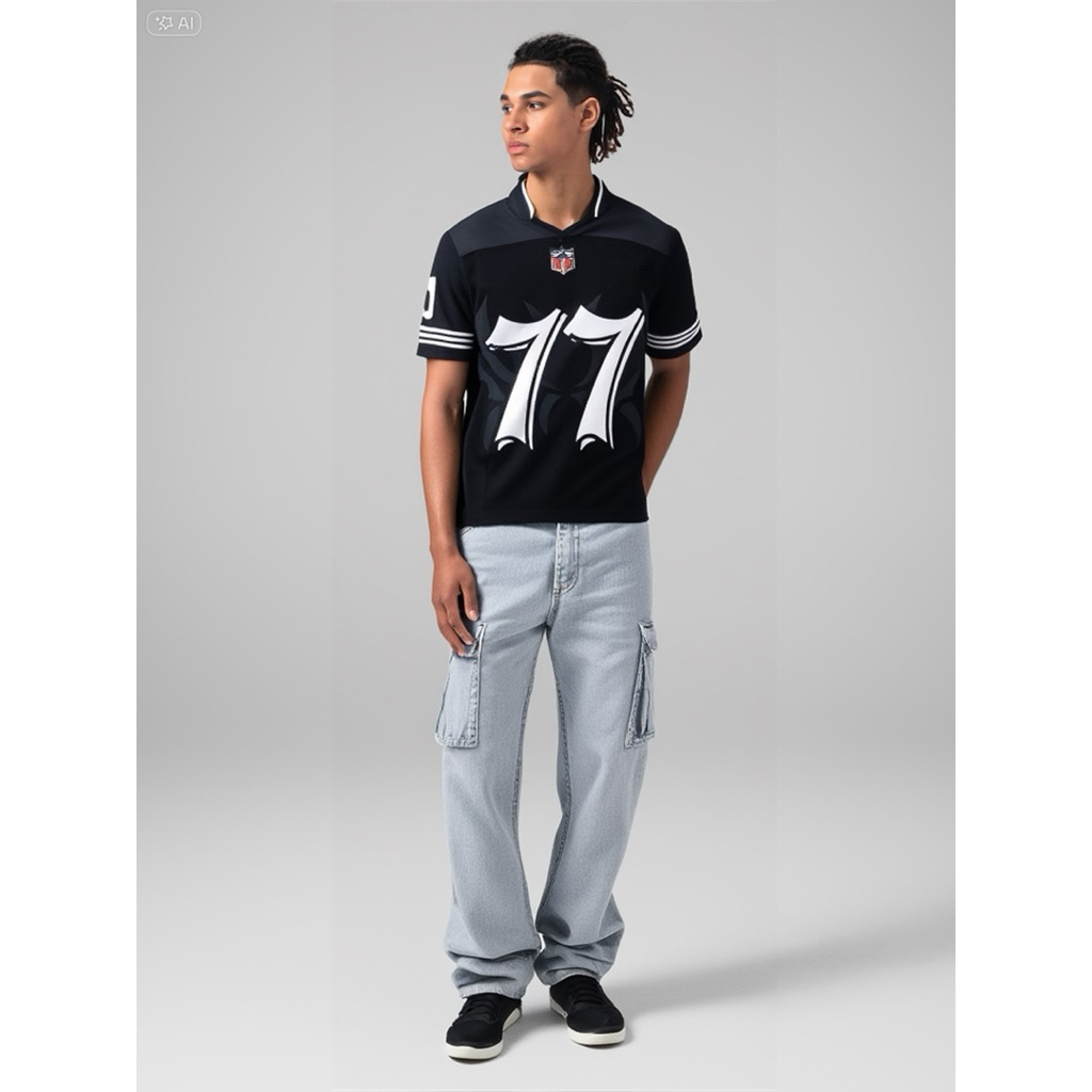 Baju Rugby / Rugby T Shirt / Baju Baseball / Baseball T Shirt Pria Terlaris