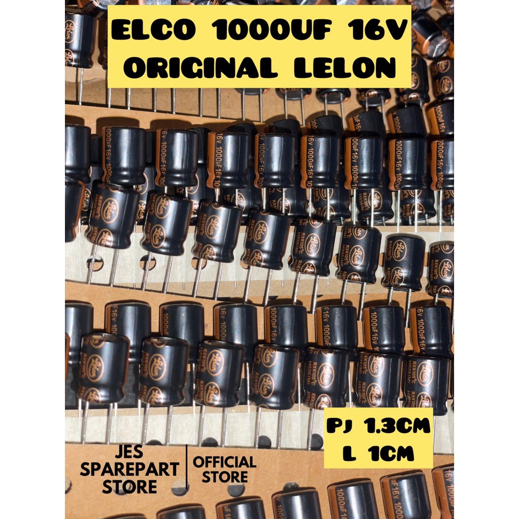 ELCO 1000UF 16V ORIGINAL