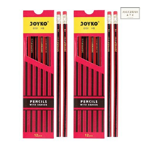 

Pensil Joyko HB-6151 Dilengkapi Penghapus