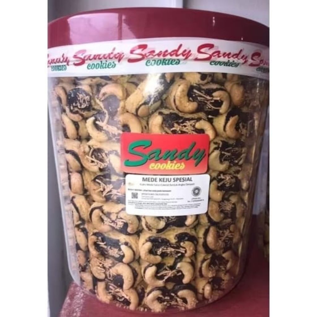 

Sandy cookies mede keju spesial 200gram