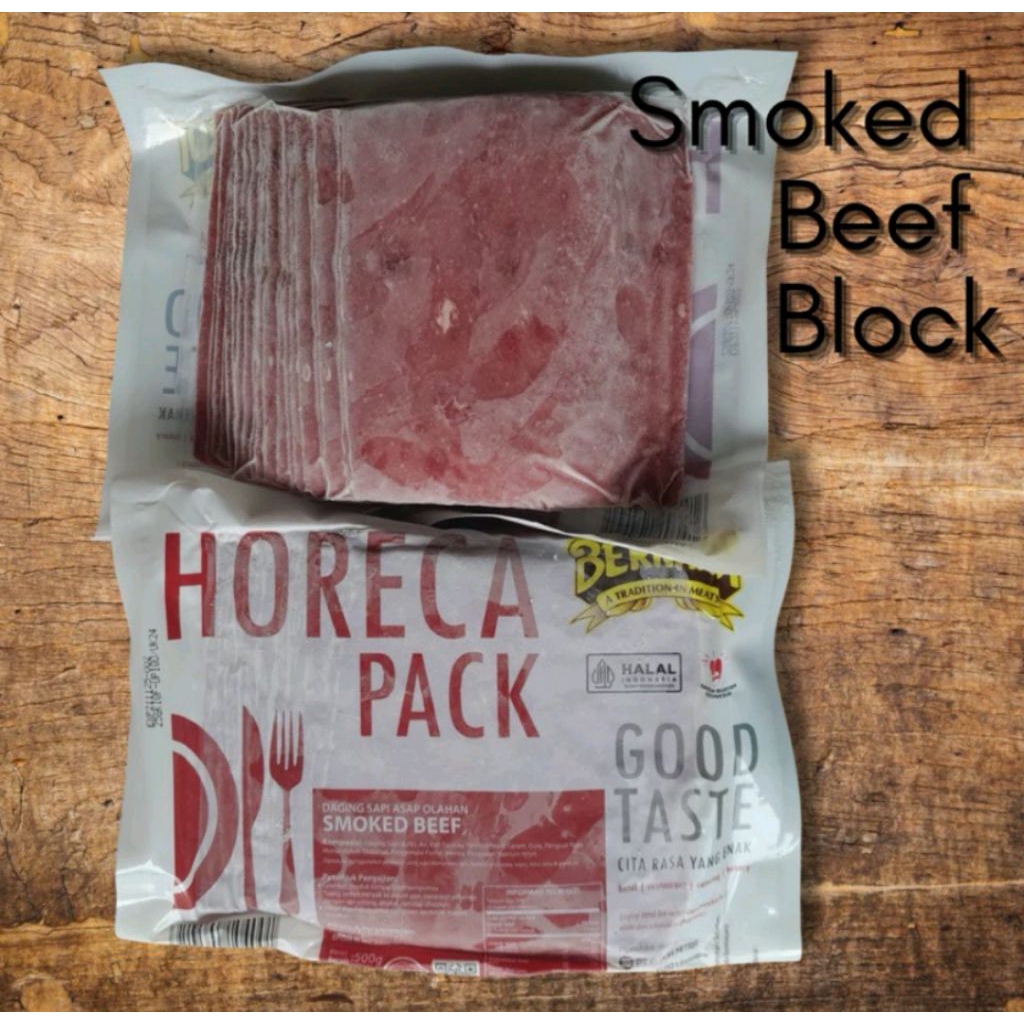 

smoked Beef Block (kotak) Bernardi 500g