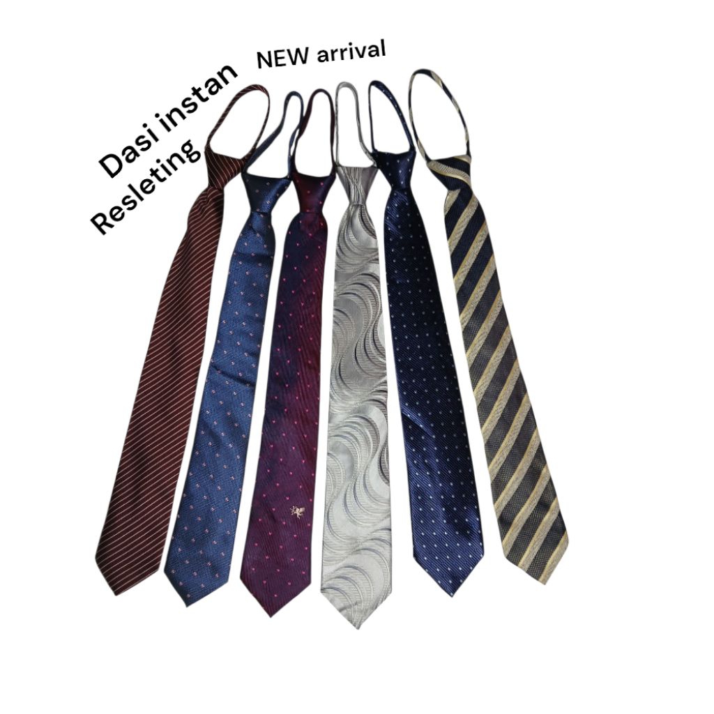 DASI PRIA INSTAN DASI RESLETING SIAP PAKAI