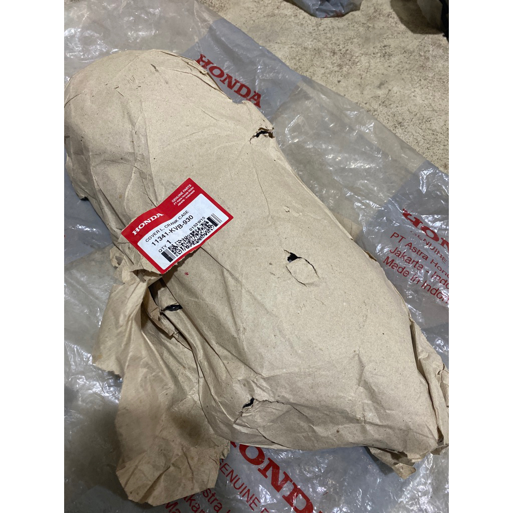 Bak CVT Tutup Cover L Vario Karbu 110 Original AHM 11341-KVB-930