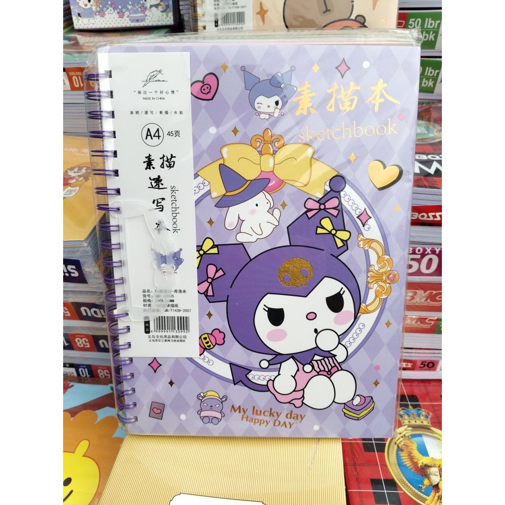 

BUKU GAMBAR A4 SKETCHBOOK KARAKTER SUPER TEBAL ISI 45 LEMBAR