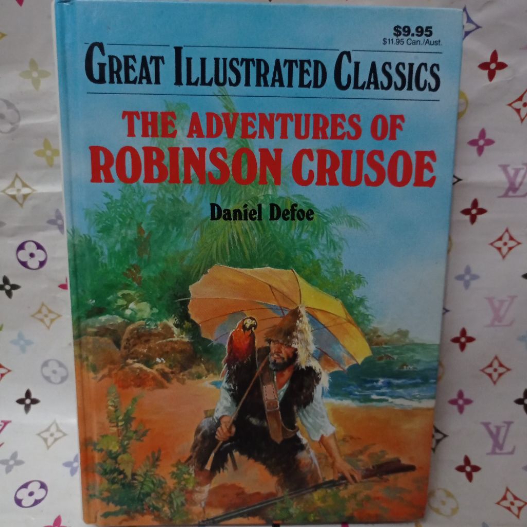 GREAT ILLUSTRATED CLASSICS THE ADVENTURES OF ROBINSON CRUSOE DANIEL