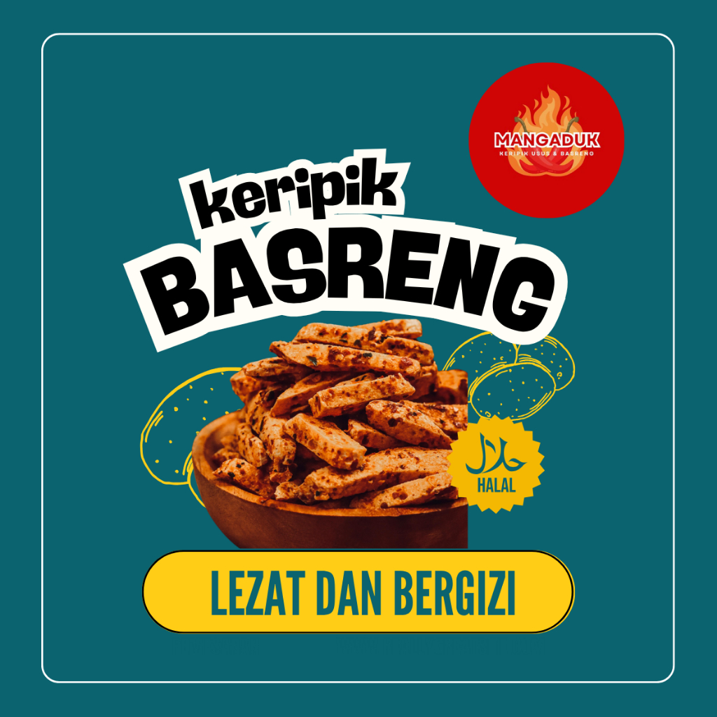 

Basreng Renyah – Enak Murah Nagih! | Pedas & Asin Daun Jeruk + Original Tanpa Bumbu 1 Kg