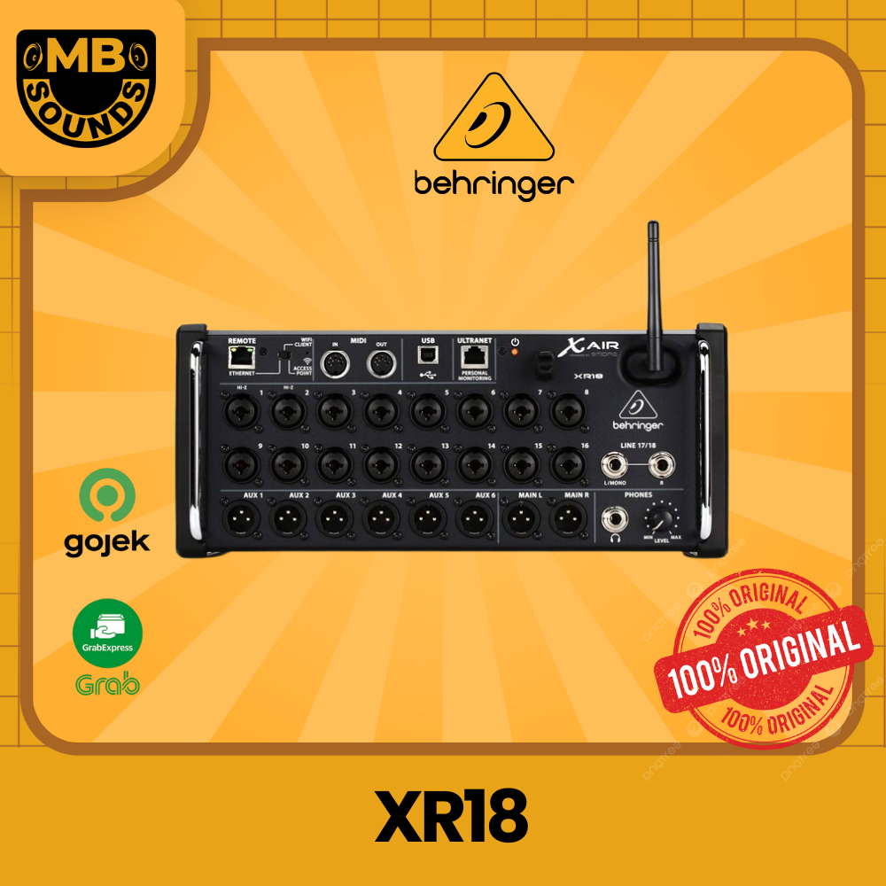 BEHRINGER X AIR XR18 / XR 18 / XR-18 digital mixer ORIGINAL