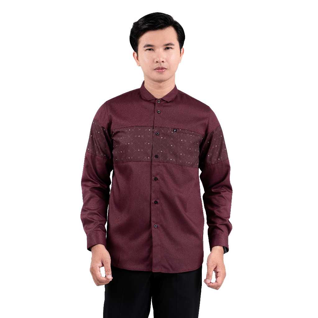 Muhsin - Fadkhera Official Baju Koko Pria Dewasa Lengan Panjang