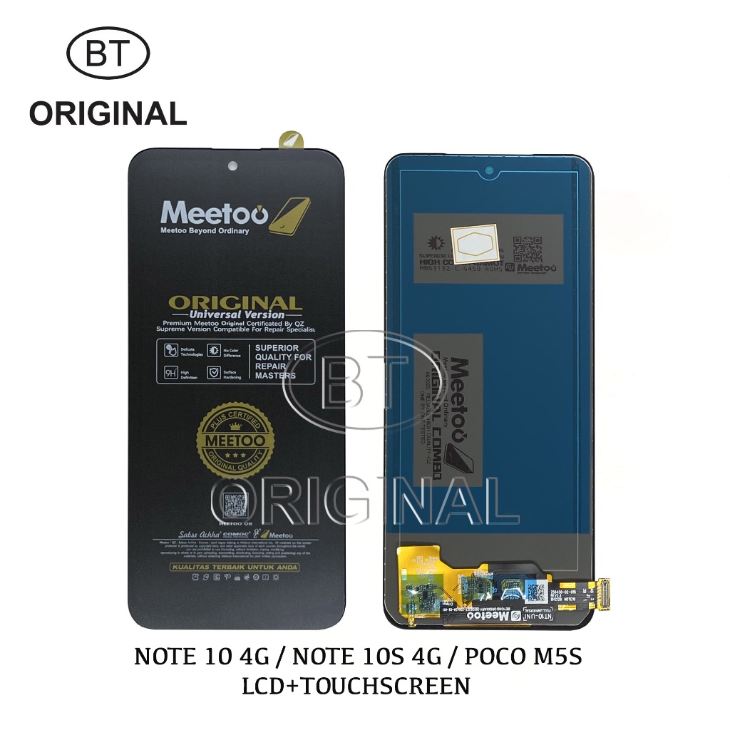 LCD REDMI NOTE 10 4G - NOTE 10S 4G - POCO M5S - ORIGINAL MEETOO