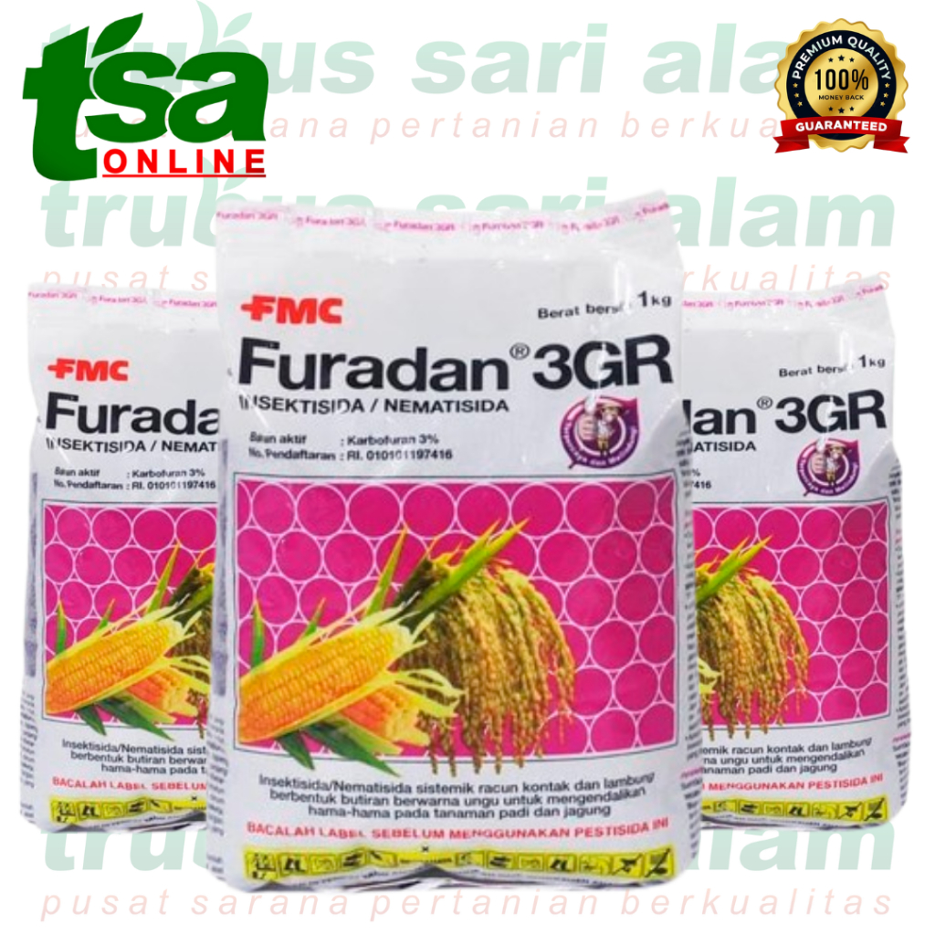 FURADAN 3 GR | INSEKTISIDA | MENGENDALIKAN HAMA TANAMAN | FMC / FURADAN