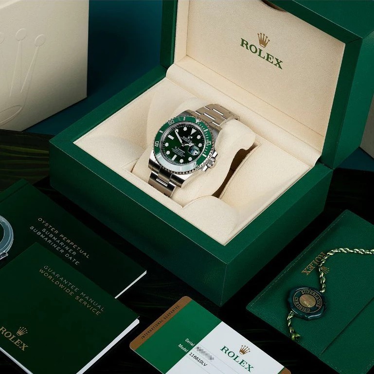 JAM TANGAN PRIA WANITA SUPER GRADE AAA SUB MARINER 116610LV-0002 AUTOMATIC 18CT TEFLON MATERIAL