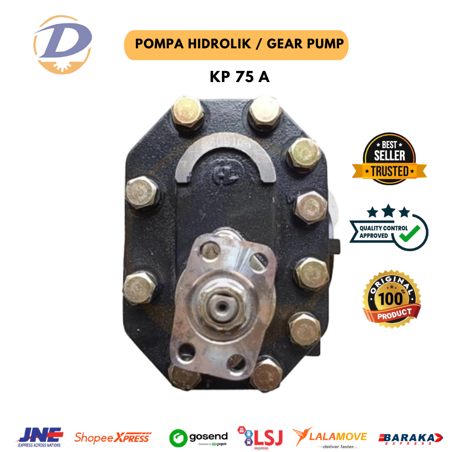 POMPA HIDROLIK DUMP TRUCK KP 75 A / Gear Pump Dump Truck