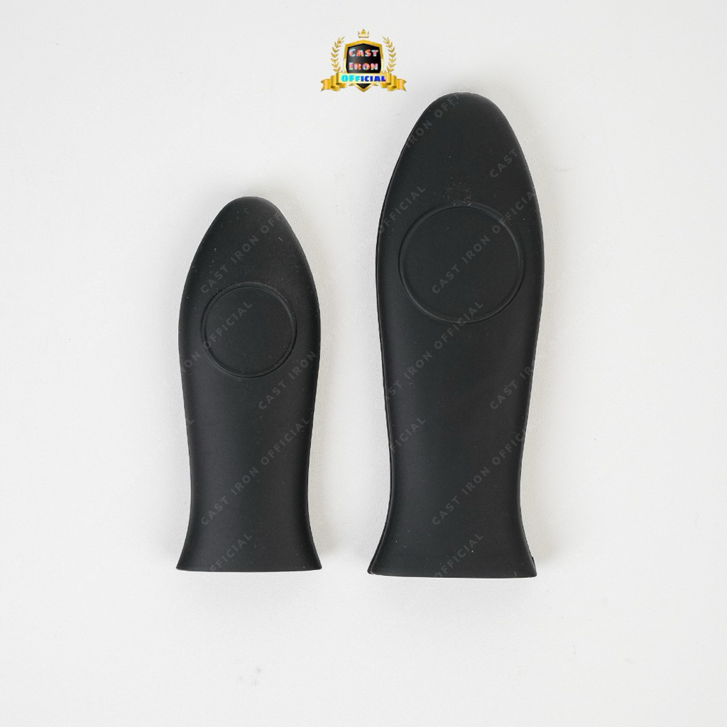 silicone hot handle panci wajan cast iron grill skillet dutch oven pro