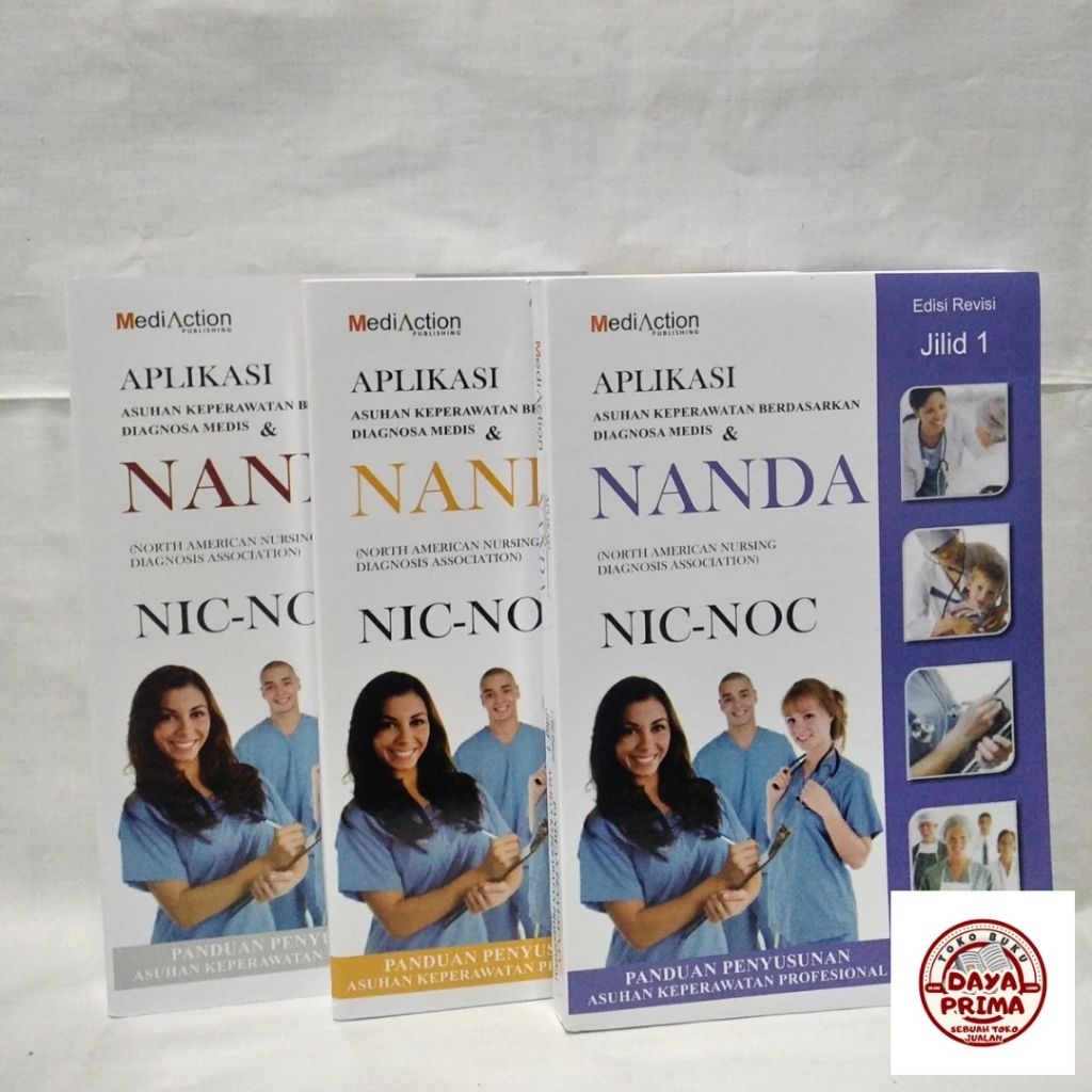 BUKU APLIKASI NANDA NIC-NOC 2015 JILID 1,2,3 (SEPAKET) TERMURAH.