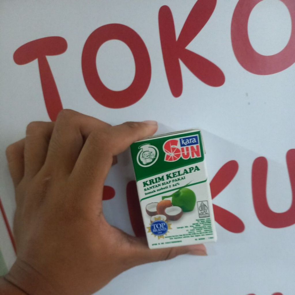 

Santan Sun Kara 110ml Kotak Krim Kelapa Santan siap pakai instan