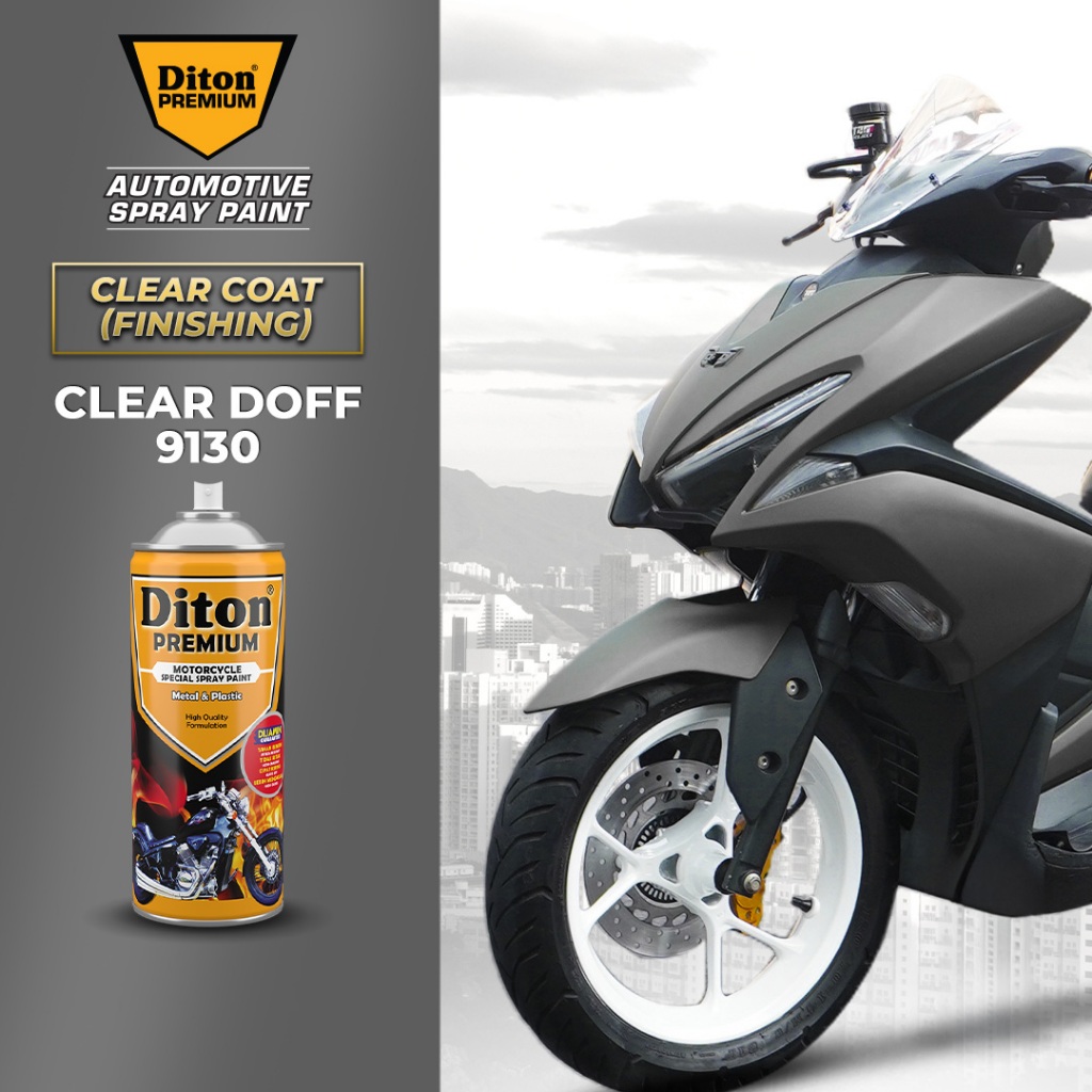 DITON PREMIUM Cat Semprot Standard - Clear Doff 9130