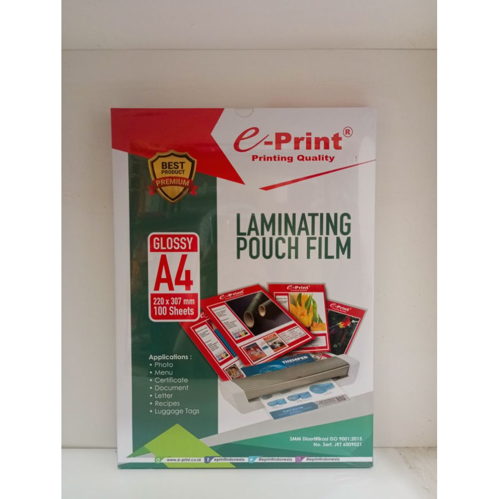 

(1PACK) LAMINATING A4 ECO PRINT